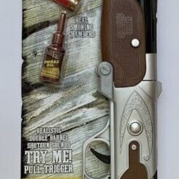 Legends of the Wild West Smoke N Barrel Electronic Toy Double Barrel Shotgun - Picture 1 of 6
